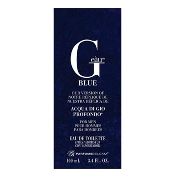 Delagar Parfum Belcam G Eau Blue, 3.4 oz