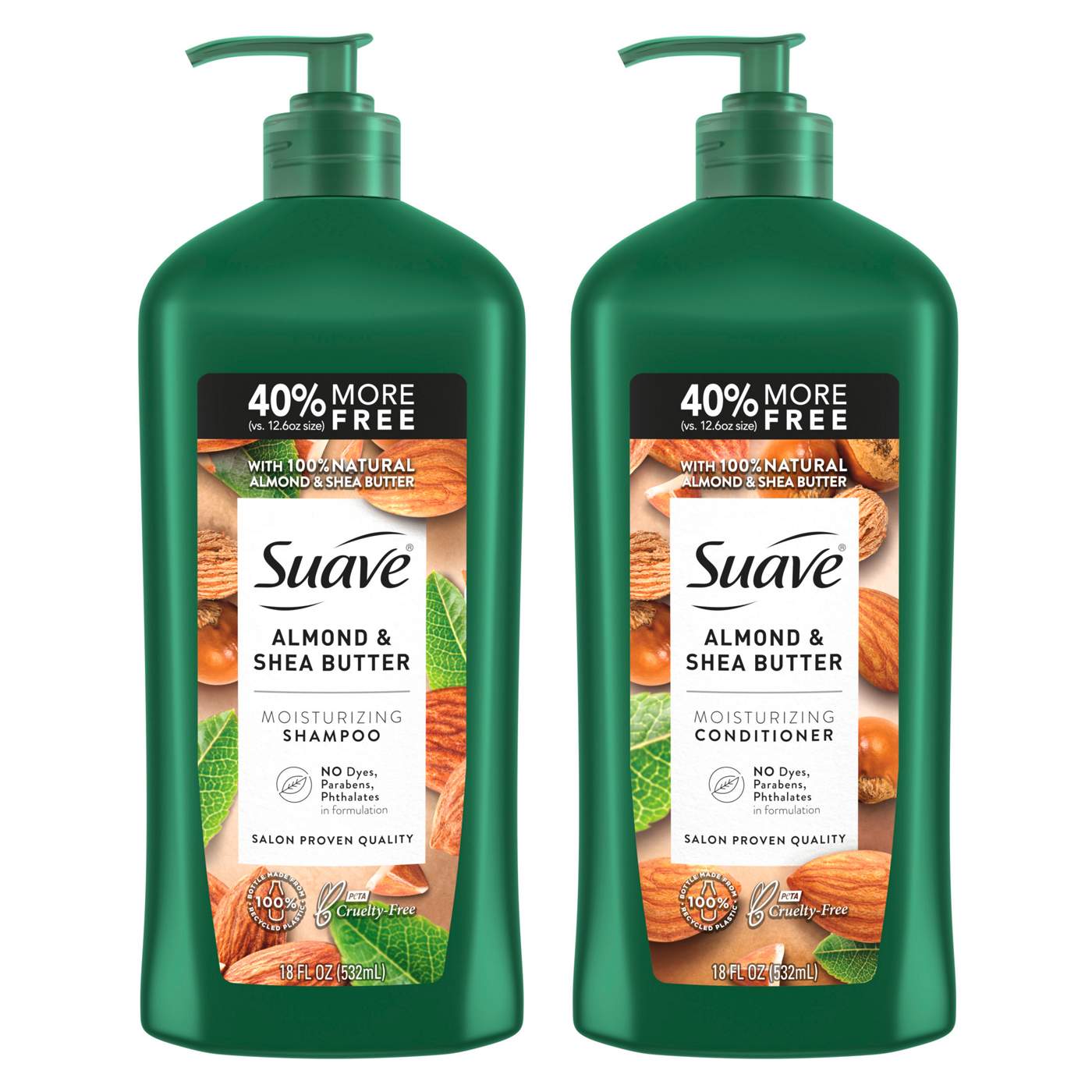 Suave Professionals Moisturizing Shampoo and Conditioner Almond