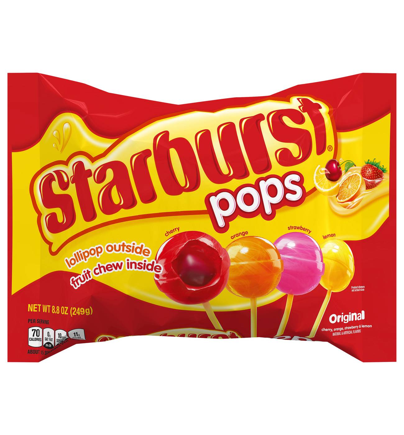 Starburst Original Flavor Pops; image 1 of 3