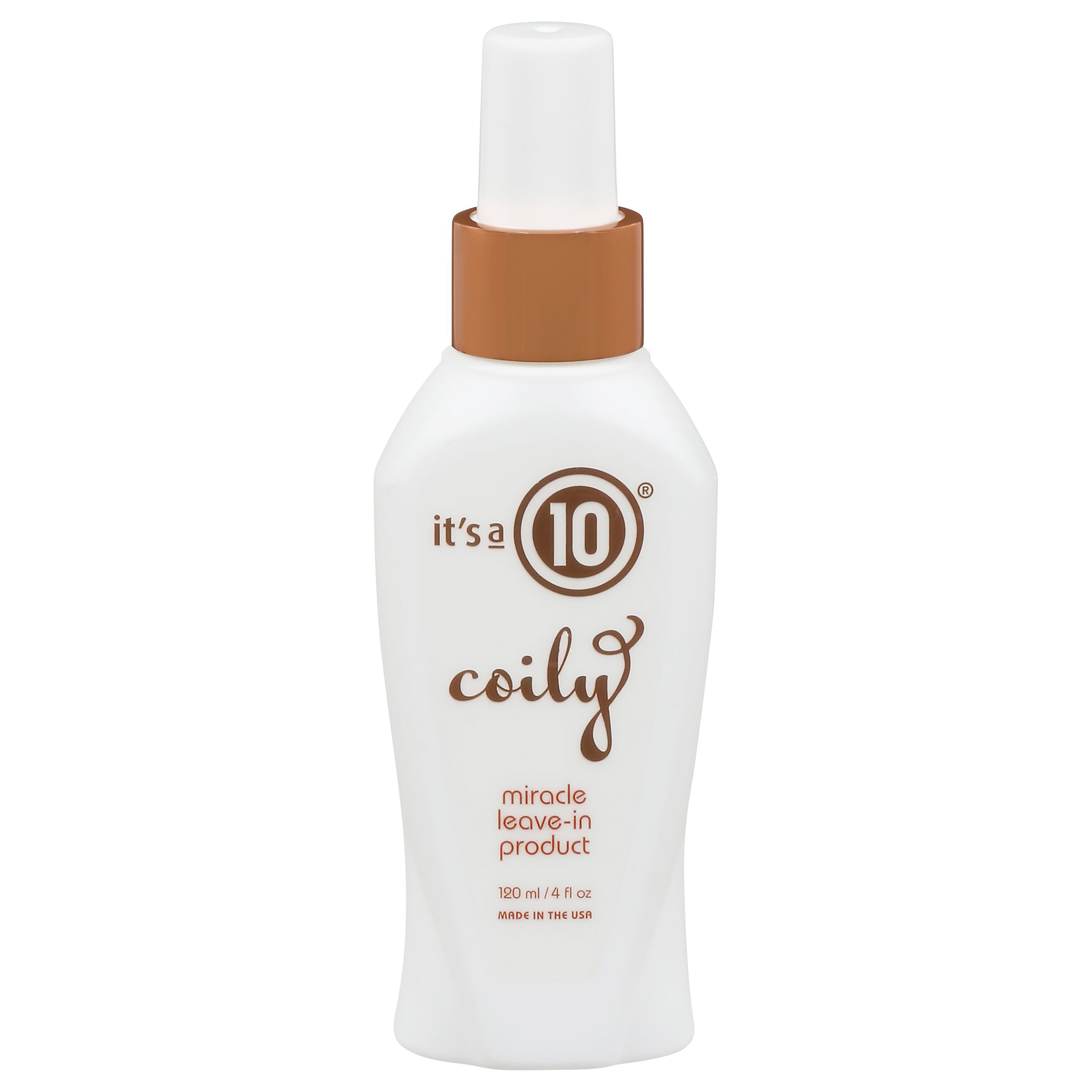 It's a 10 Coily Miracle LeaveIn Product Shop Shampoo & conditioner