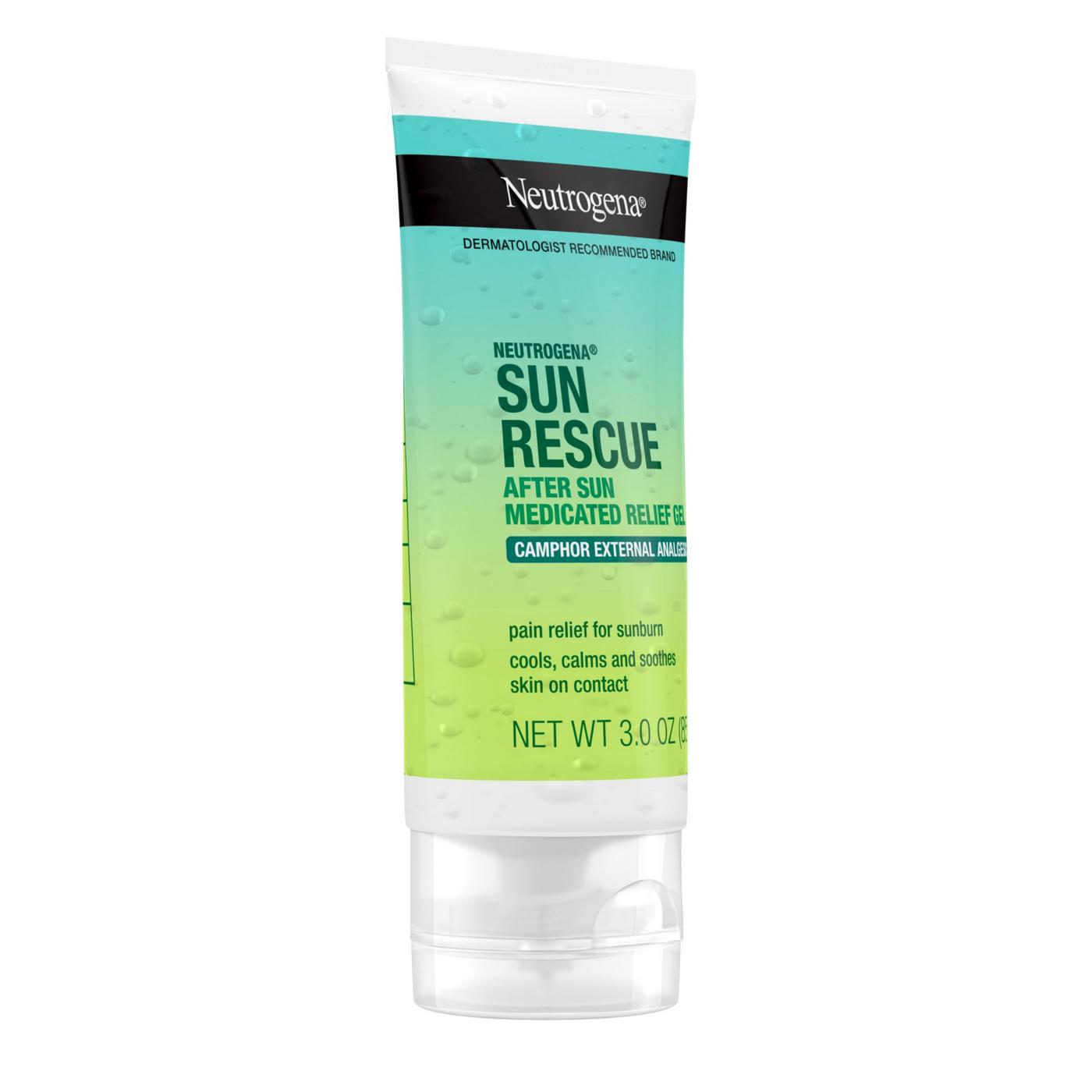 Neutrogena Sun Rescue After Sun Medicated Relief Gel; image 2 of 4