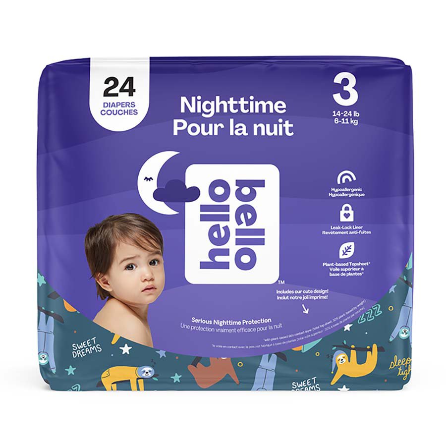 Hello Bello Nighttime Baby Diapers Size 3 Shop Diapers at HEB