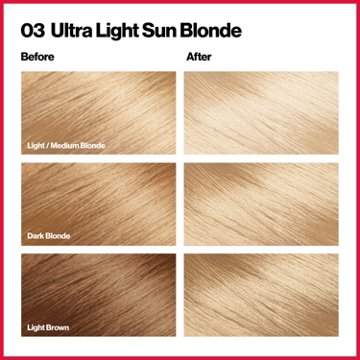 Revlon ColorSilk Hair Color - 03 Ultra Light Sun Blonde