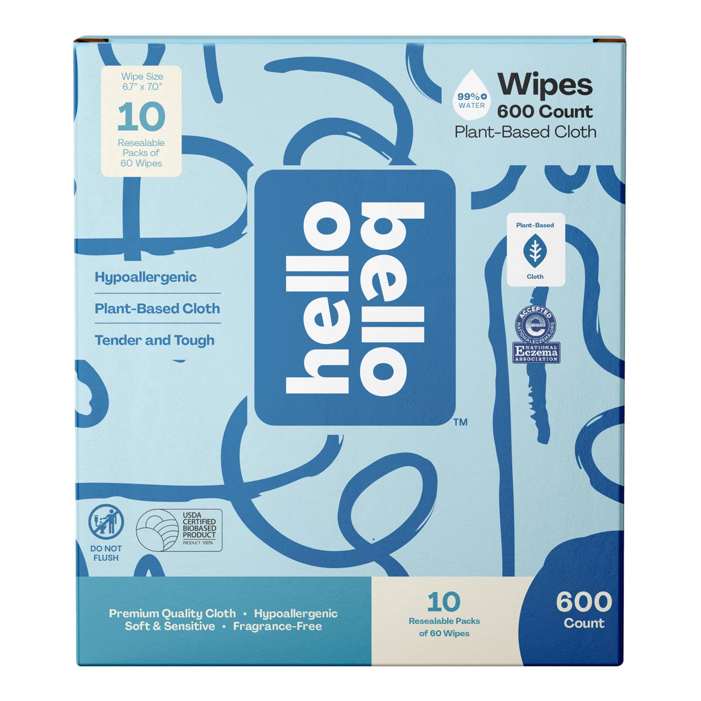 Hello Bello Baby Wipes, 10 Pk; image 1 of 3