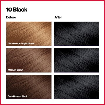 Revlon ColorSilk Hair Color - 10 Black
