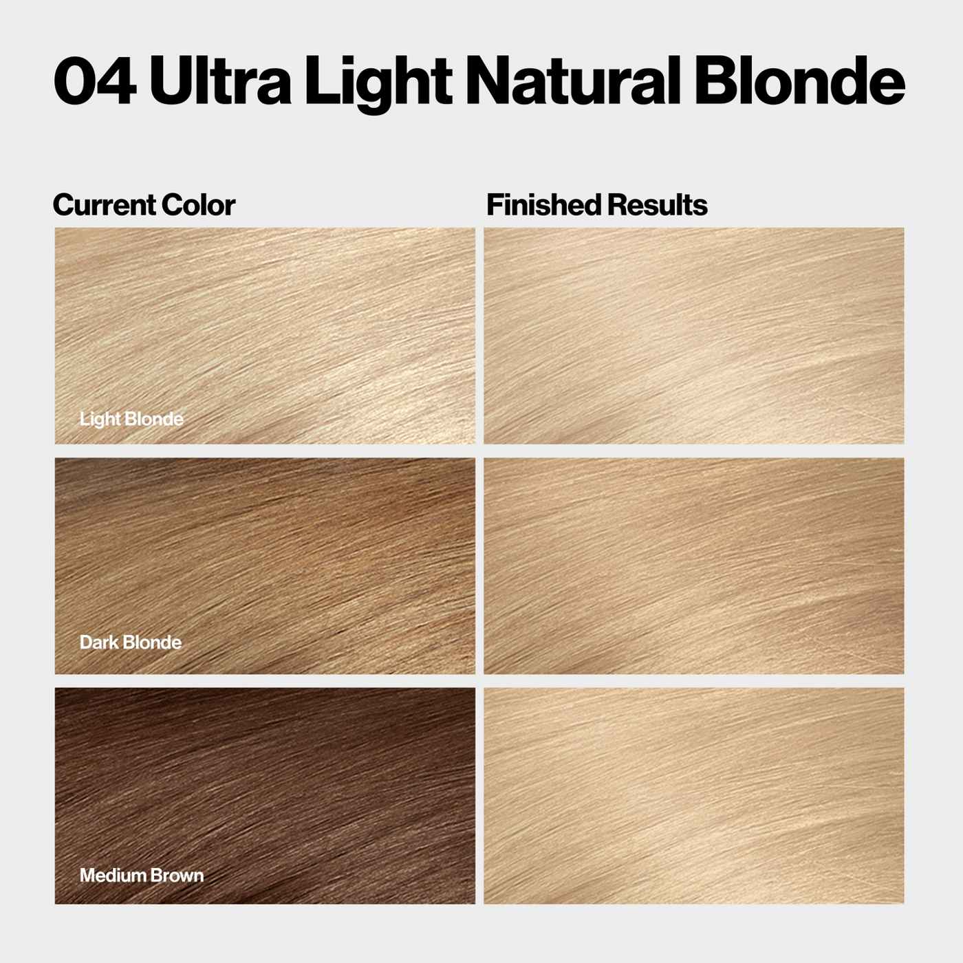 Revlon ColorSilk Hair Color - 004 Ultralght Natural Blonde; image 5 of 7