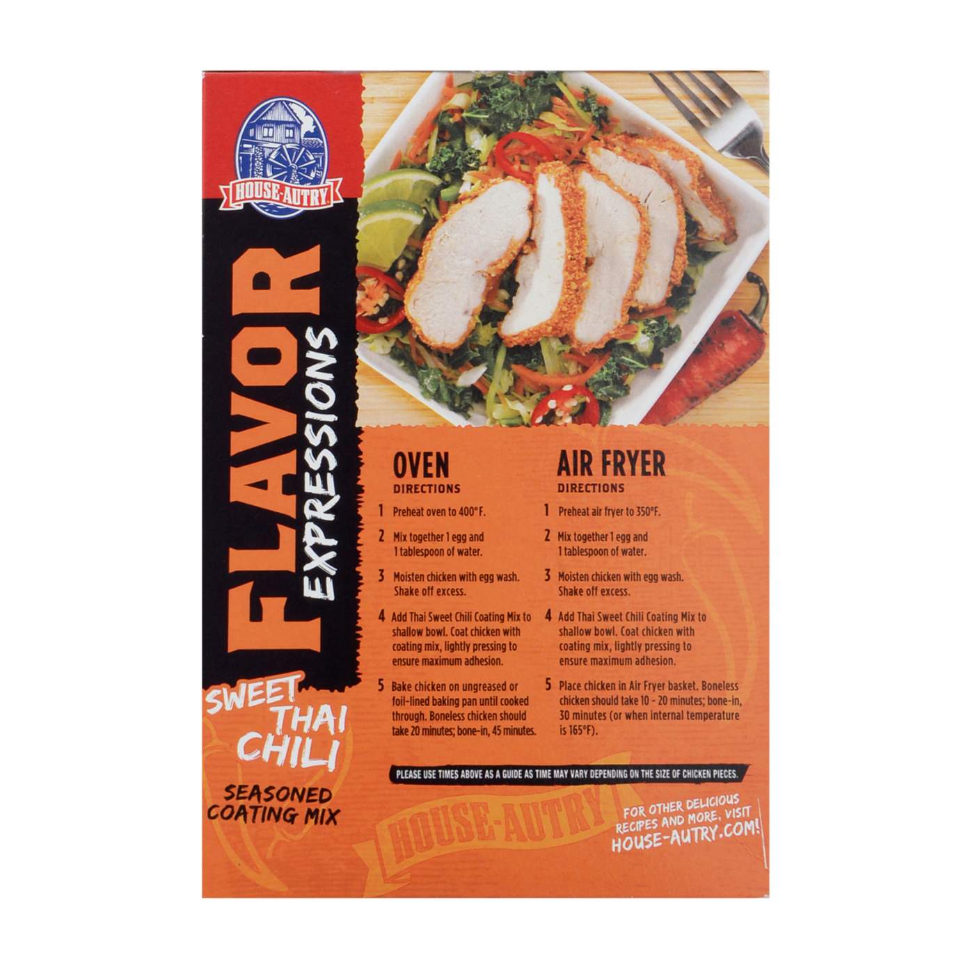 House Autry Flavor Expressions Sweet Thai Chili Seasoned Coating Mix