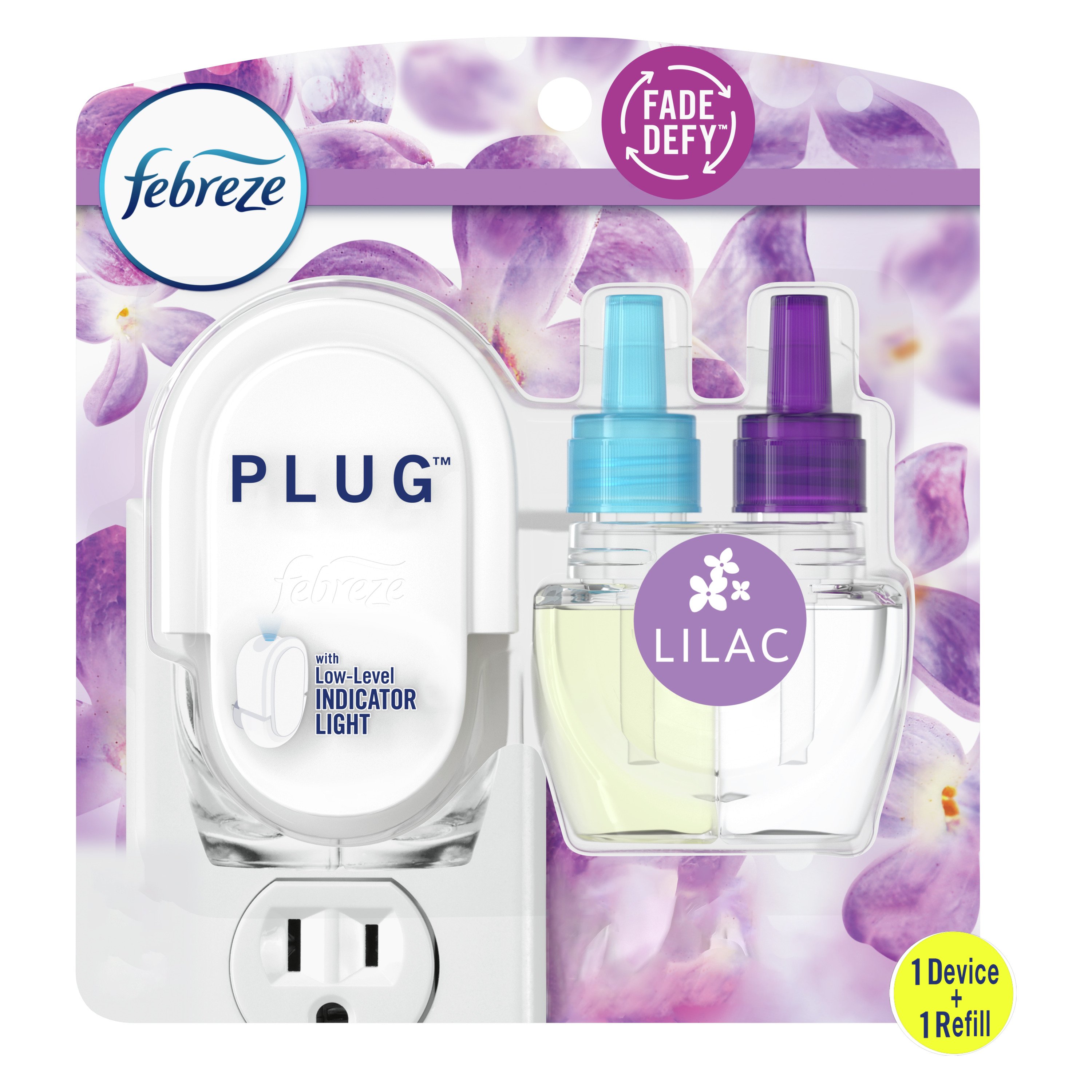 Febreze Plug Lilac Starter Kit Shop Air fresheners at HEB