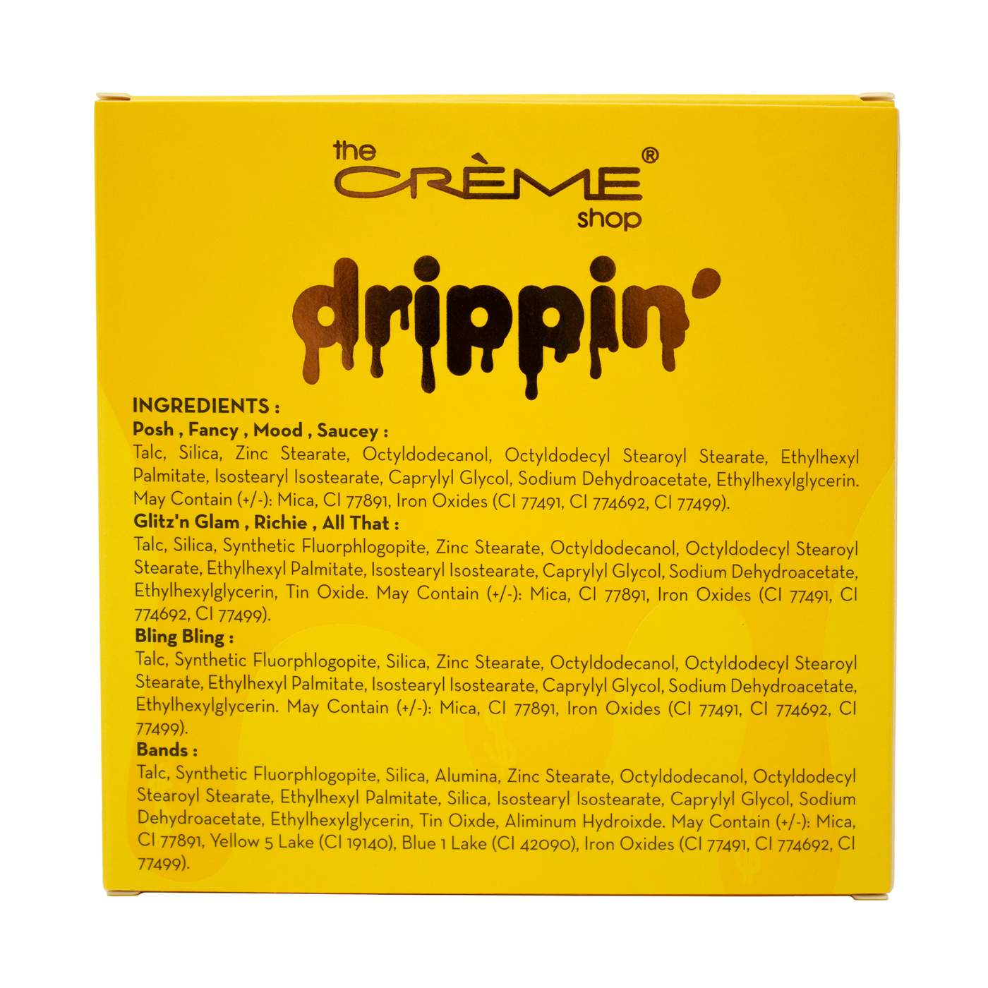 The Crème Shop Drippin' Eyeshadow Palette; image 2 of 4