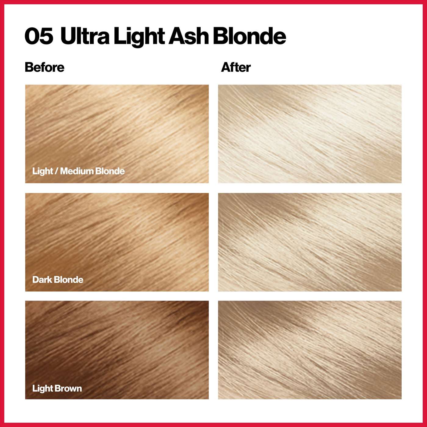 Revlon ColorSilk Hair Color - 05 Ultralight Ash Blonde; image 7 of 7