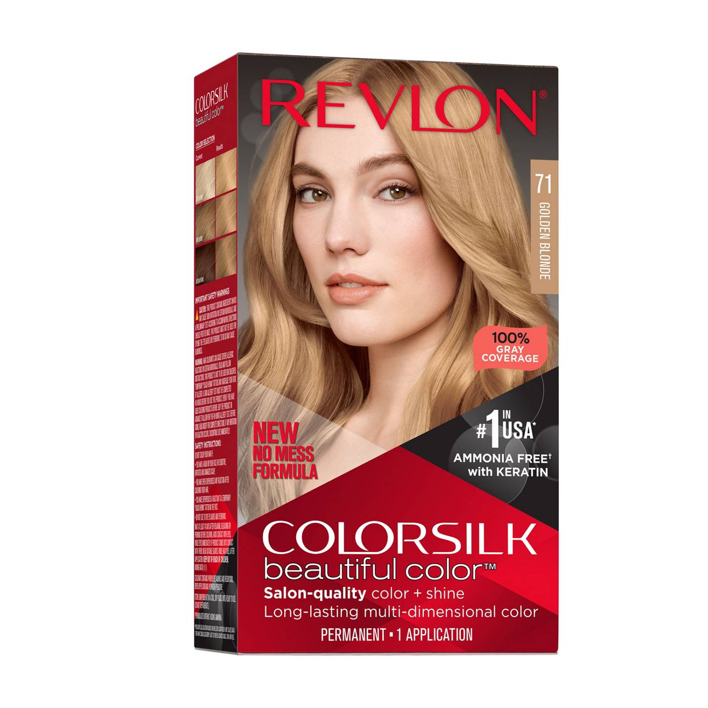 Revlon ColorSilk Hair Color - 071 Golden Blonde; image 1 of 7