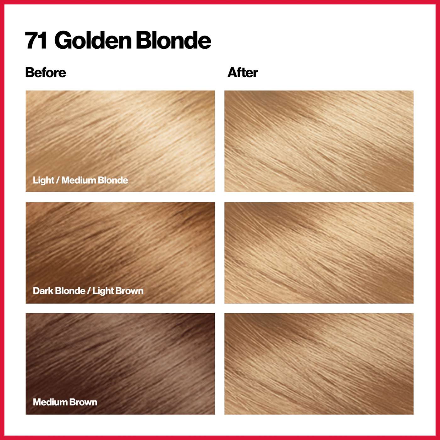 Revlon ColorSilk Hair Color - 071 Golden Blonde; image 4 of 7