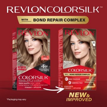 Revlon ColorSilk Hair Color 060 Dark Ash Blonde