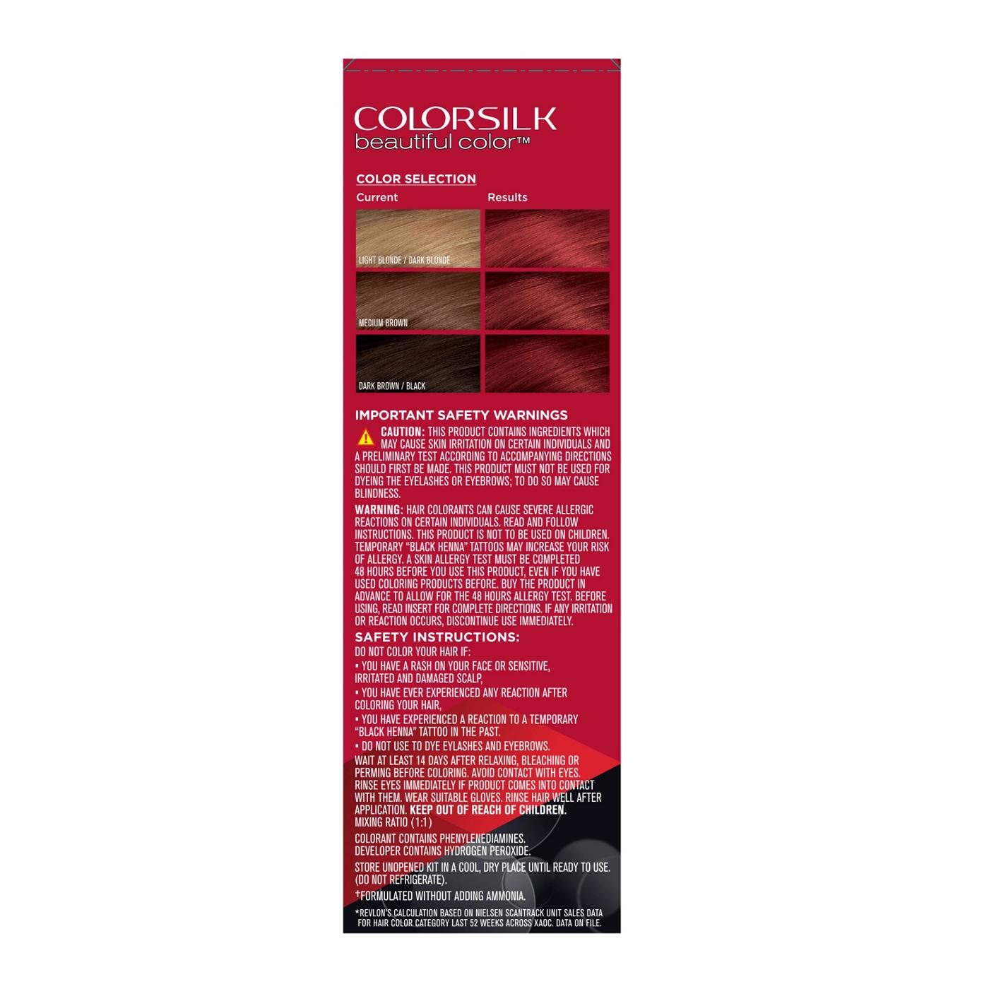 Revlon ColorSilk Hair Color - 66 Cherry Red; image 3 of 5