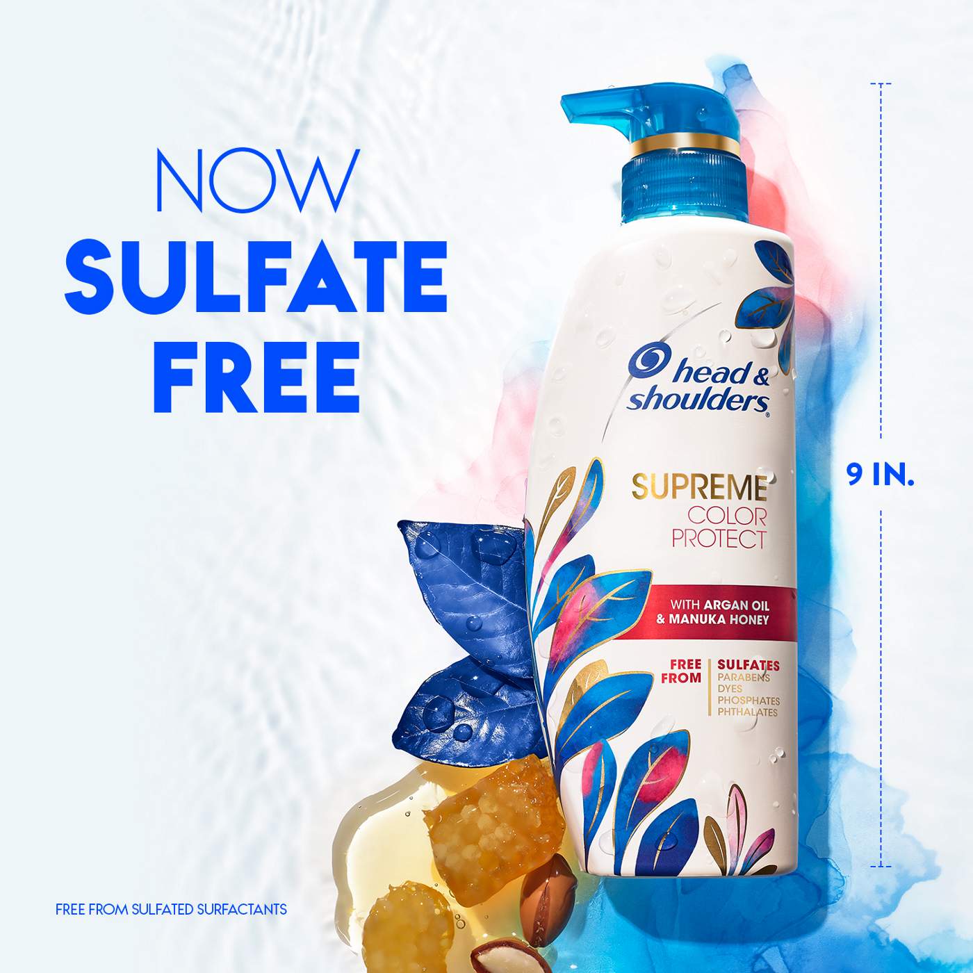 Head & Shoulders Supreme Color Protect Dandruff Shampoo; image 3 of 11