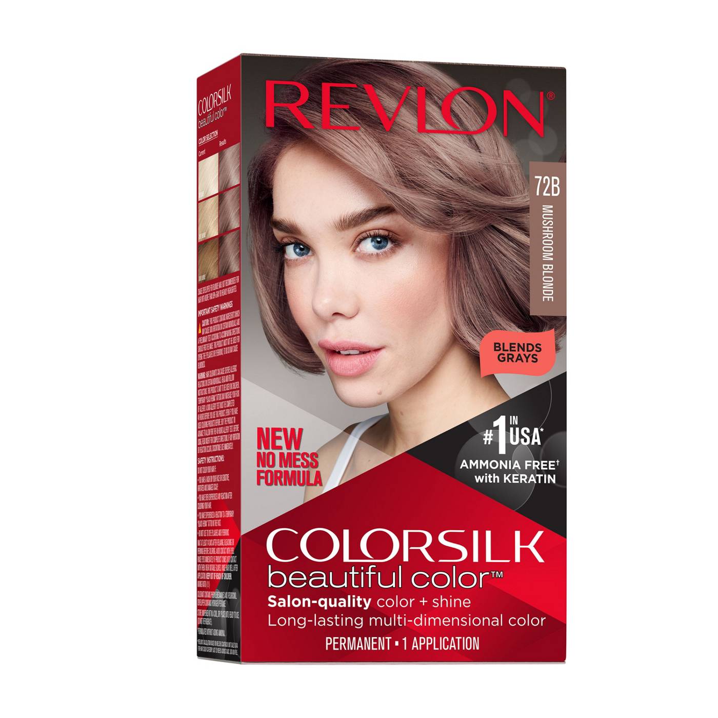 Revlon Colorsilk Beautiful Color - 72B Mushroom Blonde; image 1 of 7