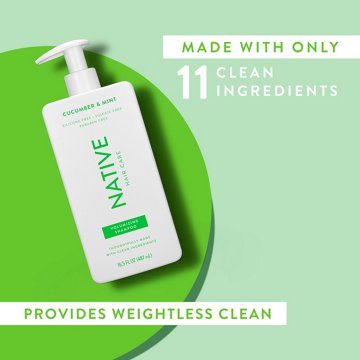 Native Volumizing Shampoo - Cucumber & Mint, 16.5 oz