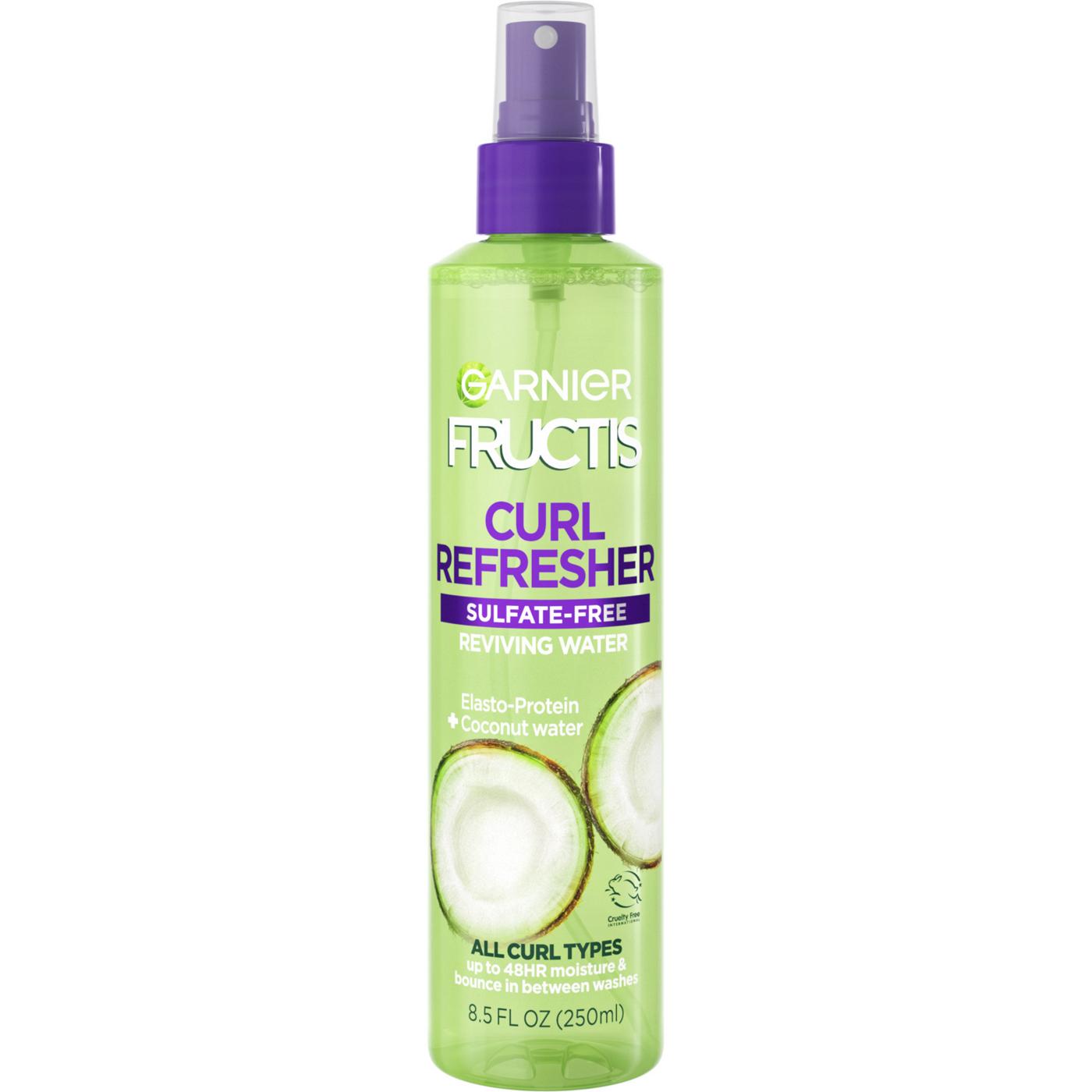 Garnier Fructis Curl Refresher Reviving Water Spray; image 1 of 12