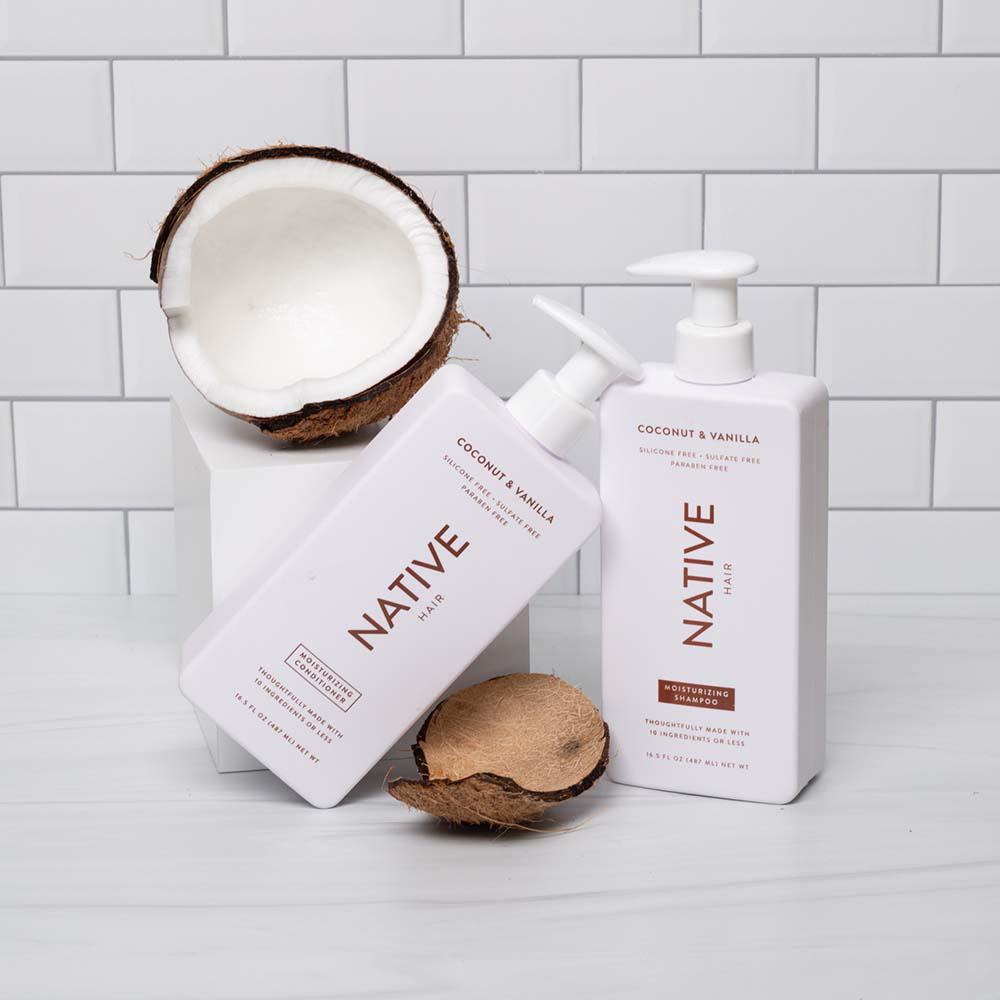 Native Moisturizing Shampoo - Coconut & Vanilla - Shop Shampoo ...
