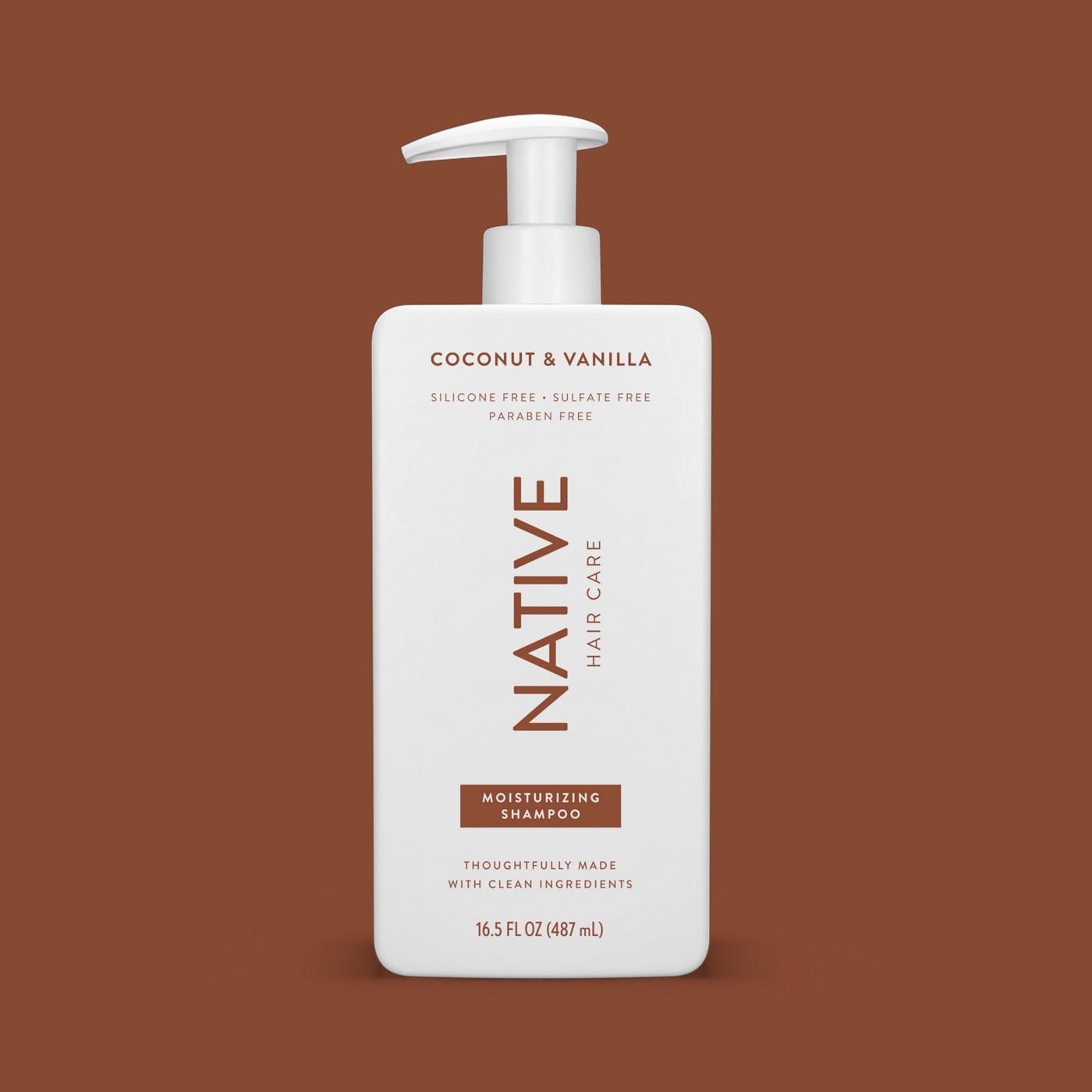 Native Moisturizing Shampoo - Coconut & Vanilla; image 7 of 10
