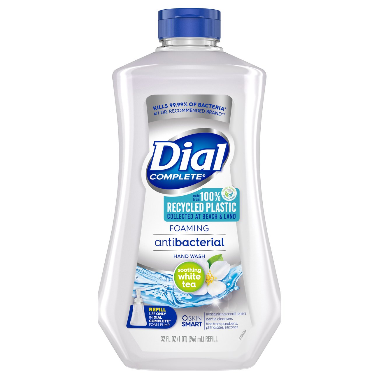 Dial Complete Complete Foaming Antibacterial Hand Wash Soothing White