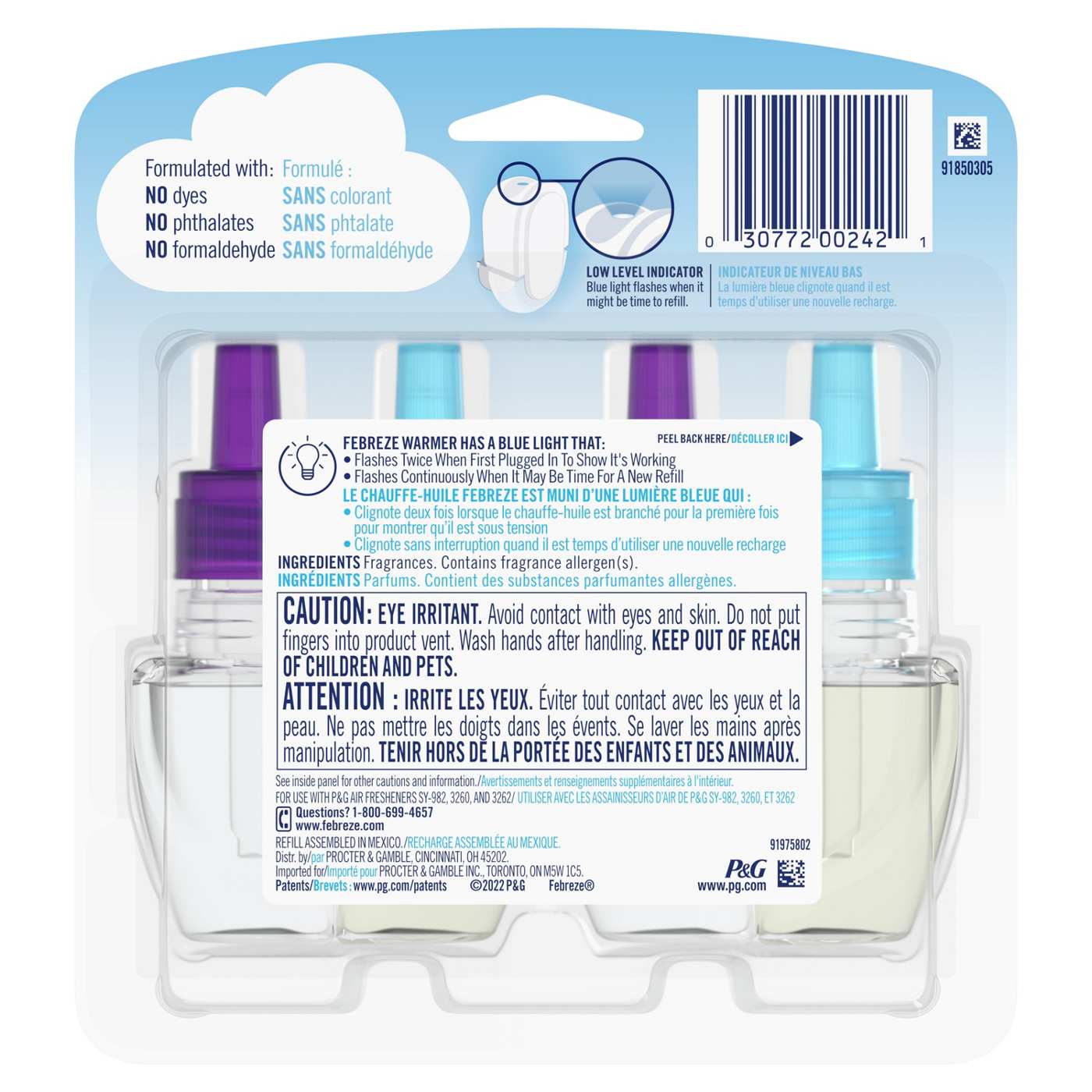 Febreze Plug Lilac Scented Oil Refills Shop Air Fresheners at HEB
