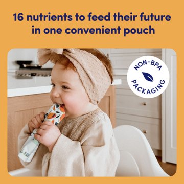 Cerebelly Organic Baby Puree Pouch - Carrot Chickpea with Ginger