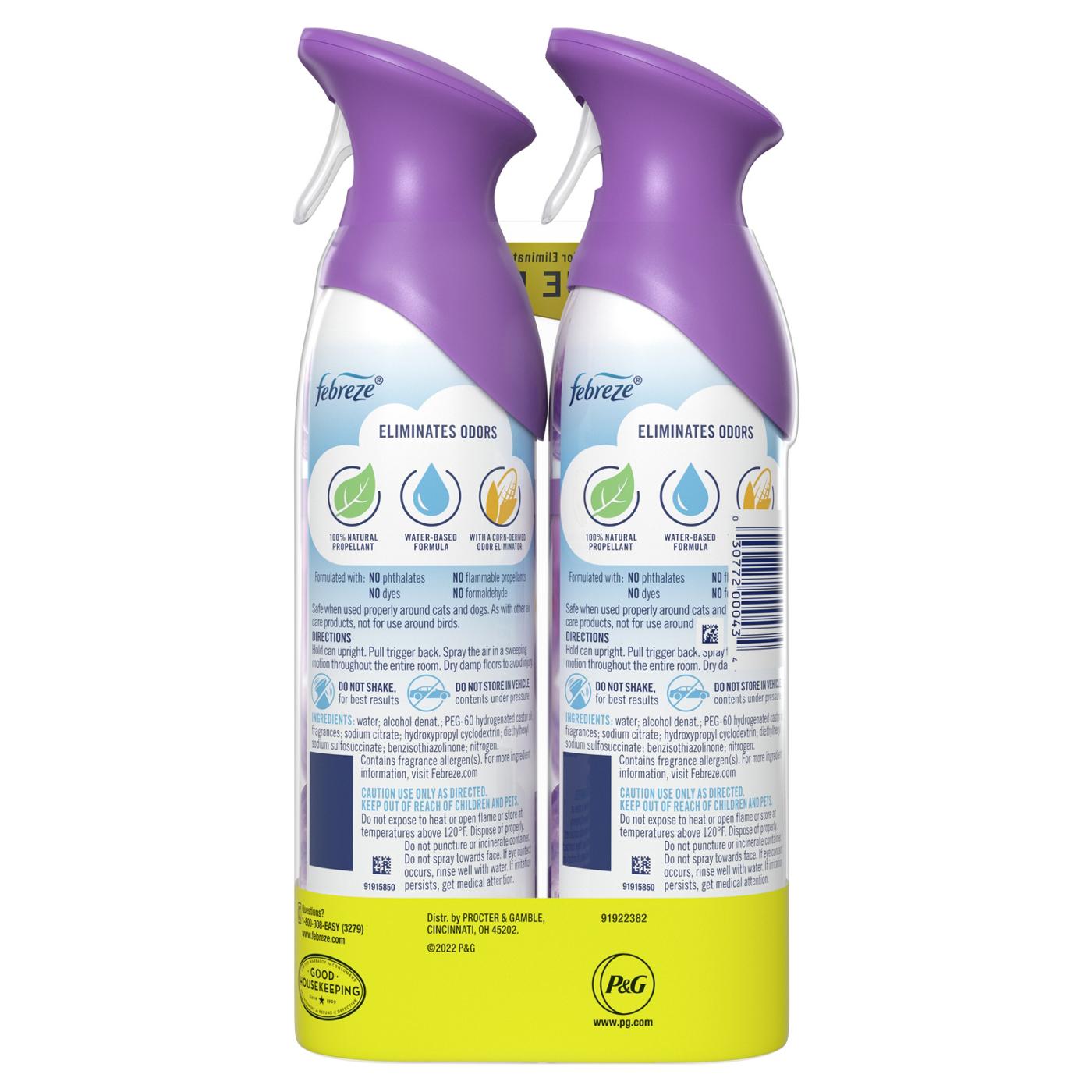 Febreze Air Lilac Odor-Eliminating Spray; image 2 of 2