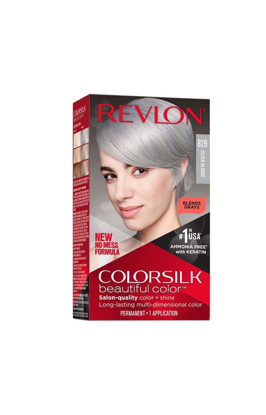 Revlon ColorSilk Hair Color - 082B Silver Blonde; image 1 of 7