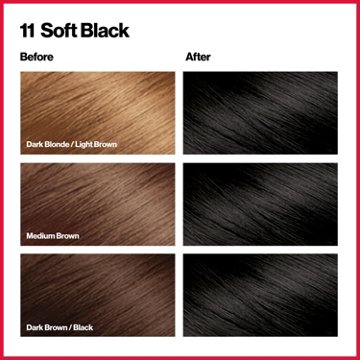Revlon ColorSilk Hair Color - 11 Soft Black