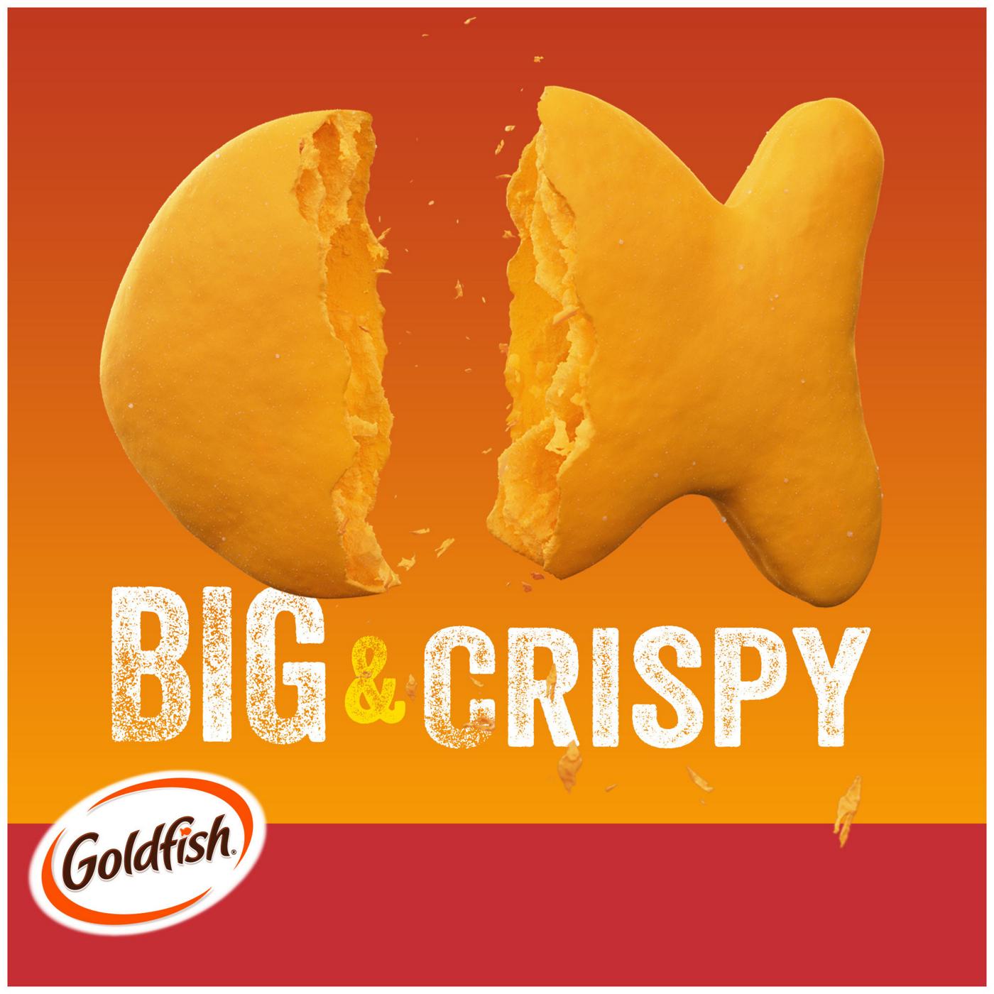 Pepperidge Farm Goldfish Mega Bites Sharp Cheddar Crackers; image 10 of 10