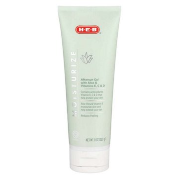 H-E-B Aftersun Aloe Vera & Vitamin E, C & D Moisturize Gel
