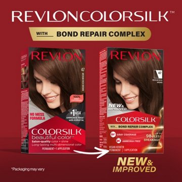 Revlon ColorSilk Hair Color - 47 Medium Rich Brown