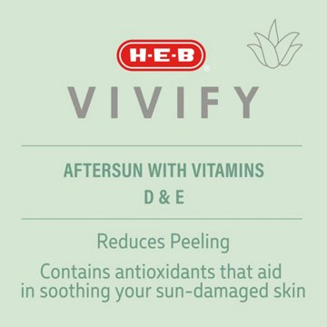 H-E-B Vivify Aftersun Spray with Vitamins D & E