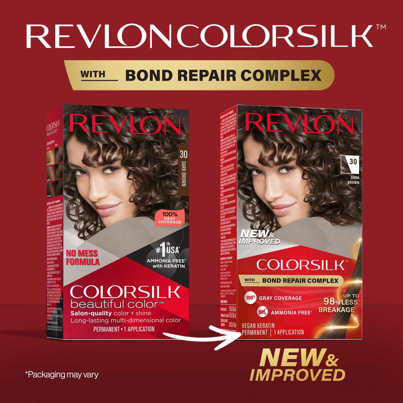 Revlon ColorSilk Hair Color - 30 Dark Brown; image 5 of 6