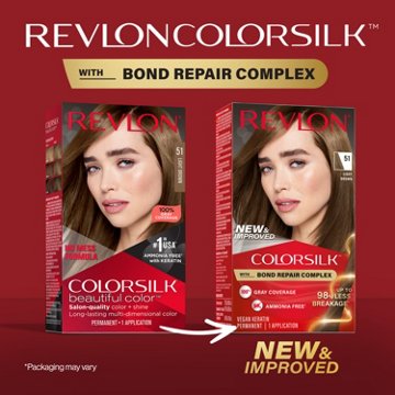 Revlon ColorSilk Hair Color - 51 Light Brown