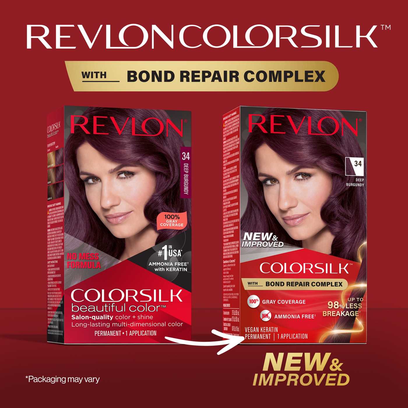 Revlon ColorSilk Hair Color - 48 Burgundy; image 6 of 6