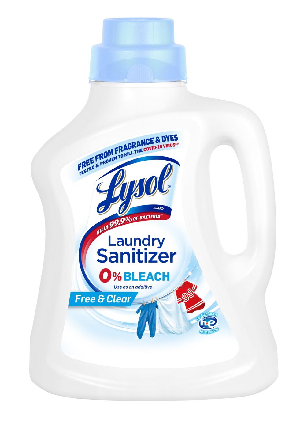 Lysol Free & Clear Laundry Sanitizer; image 1 of 2