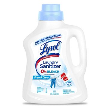 Lysol Laundry Sanitizer - Free & Clear, 90 oz
