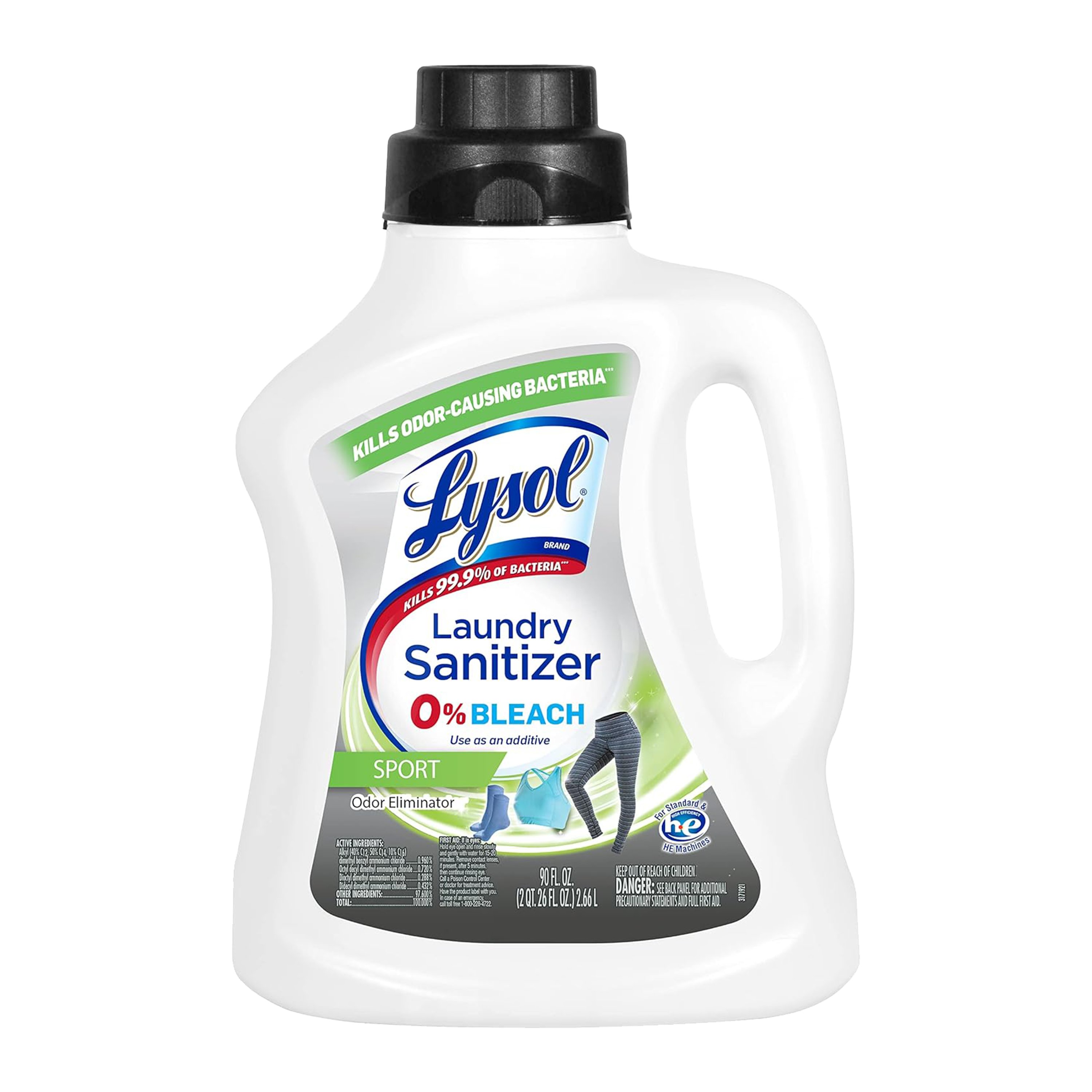 Lysol Sport Odor Eliminator Laundry Sanitizer Shop Fresheners At H E B   005954048 1