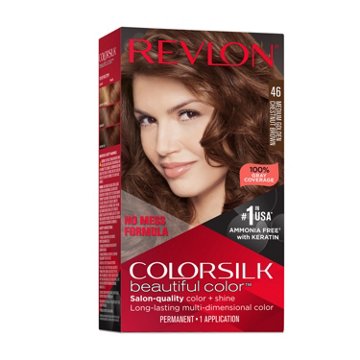 Revlon ColorSilk Hair Color - 46 Medium Gold Chestnut Brown