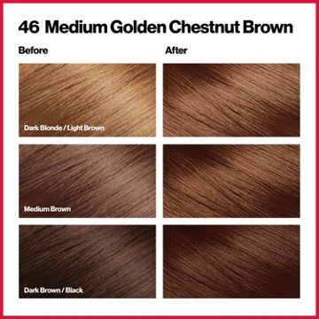 Revlon ColorSilk Hair Color - 46 Medium Gold Chestnut Brown