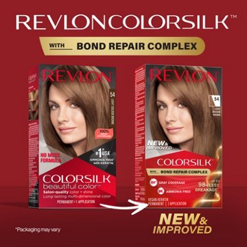 Revlon ColorSilk Hair Color - 54 Light Golden Brown