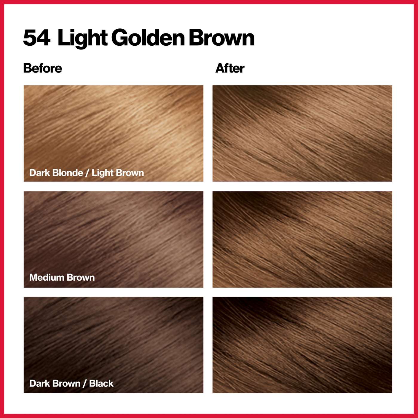 Revlon ColorSilk Hair Color - 54 Light Golden Brown; image 6 of 6