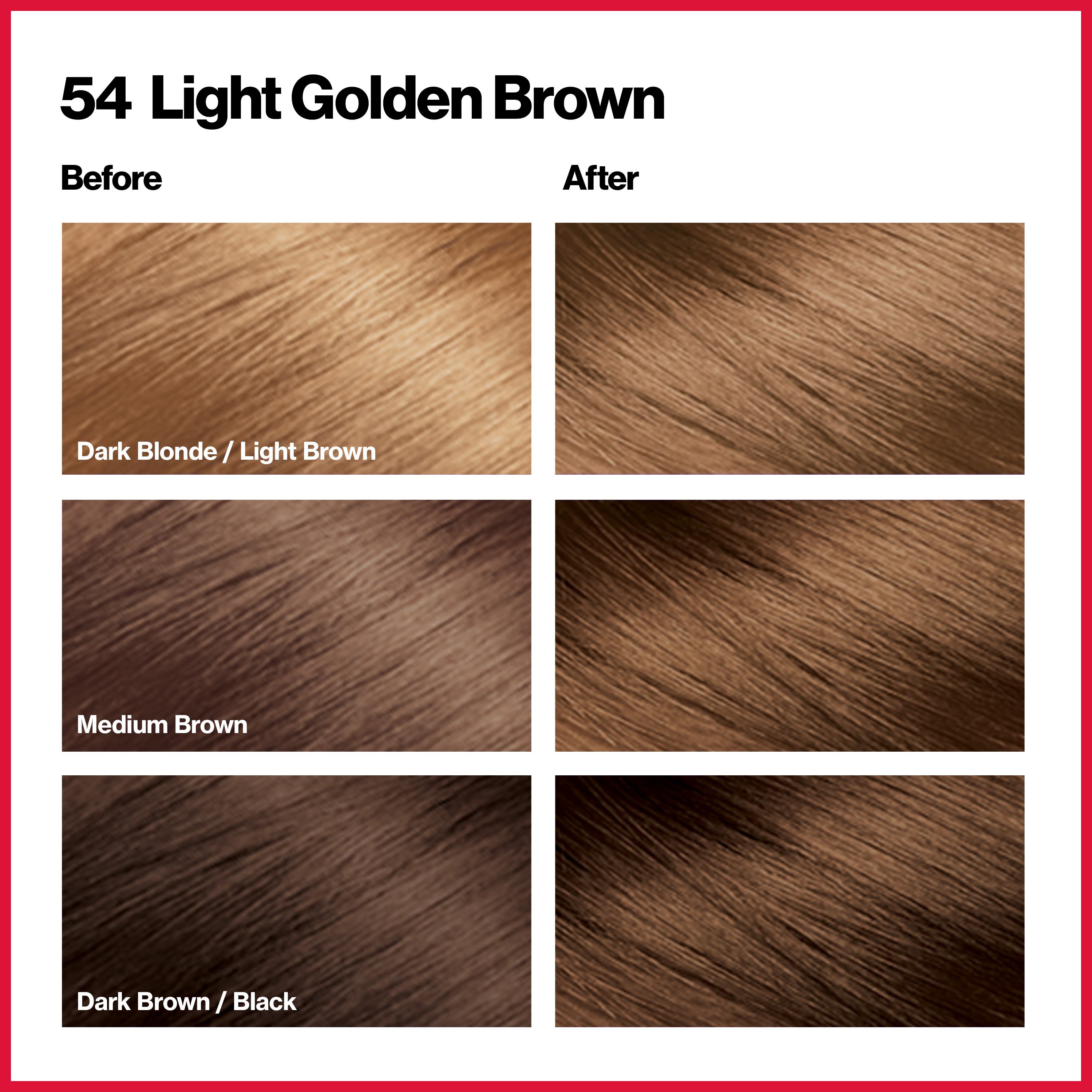 Revlon colorsilk light deals golden brown 54