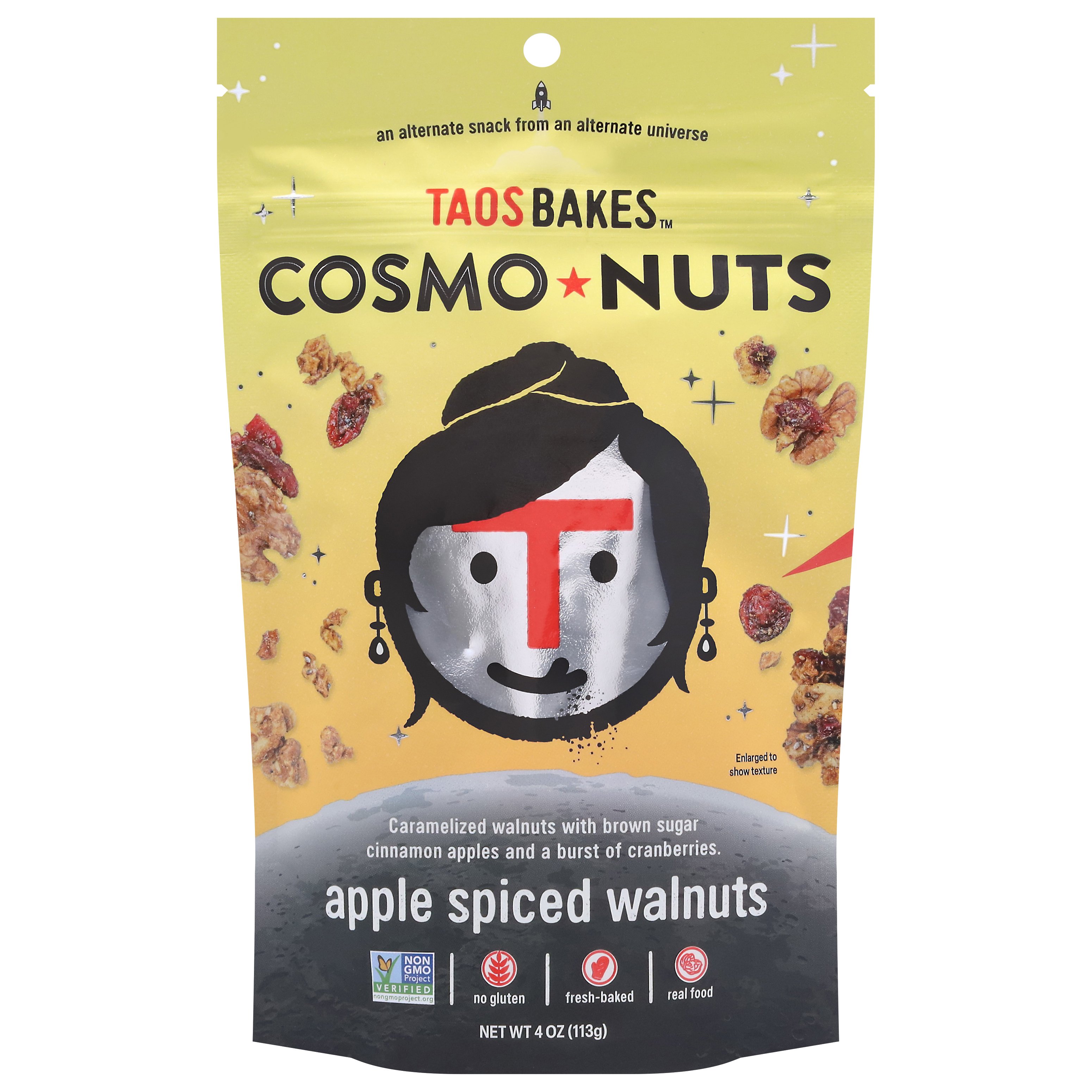 Taos Bakes Cosmo Nuts Apple Spiced Walnuts Shop Nuts & Seeds at HEB