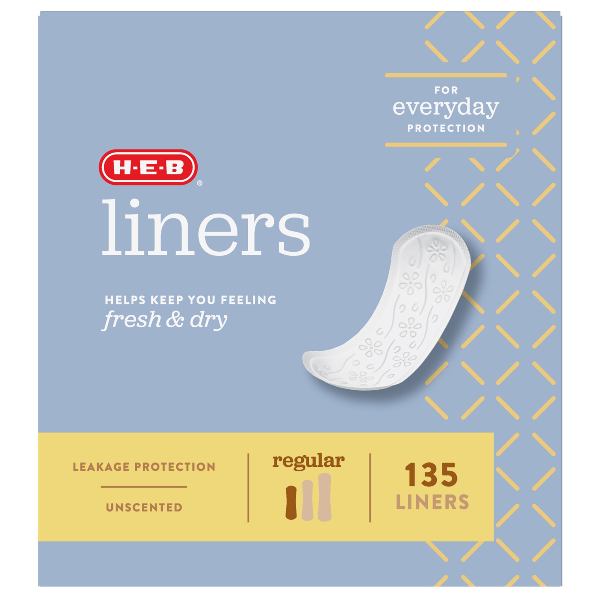 H-E-B Liners - Regular - Shop Pads & Liners at H-E-B