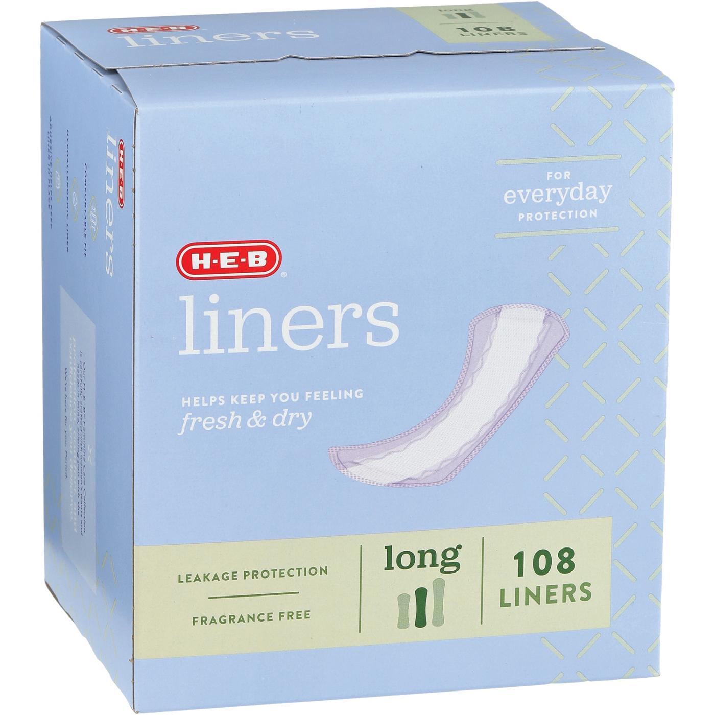 H-E-B Liners - Long; image 3 of 3