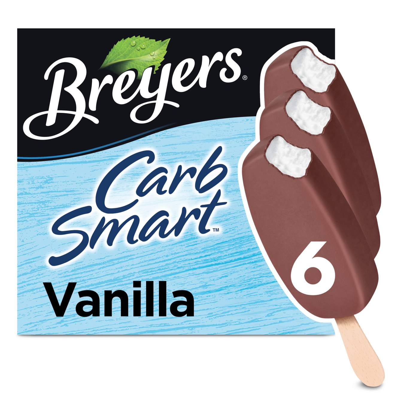 Breyers Carb Smart Vanilla Ice Cream Bars; image 2 of 2