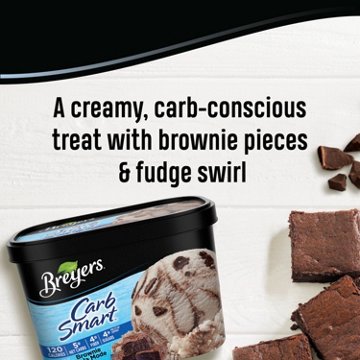 Breyers Carb Smart Brownie Ala Mode Ice Cream